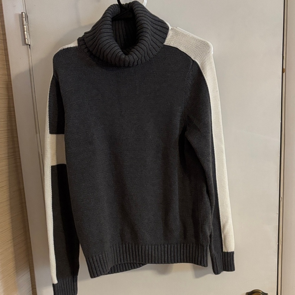 Alp N Rock Charcoal and Cream Killian Sweater